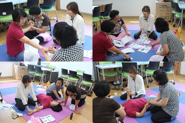 러빙핸즈(수족마사지 봉사단) 2차 전문교육 2회기